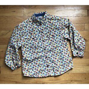 Cake Walk Size 116 6 Snap Up Collared Dress Shirt